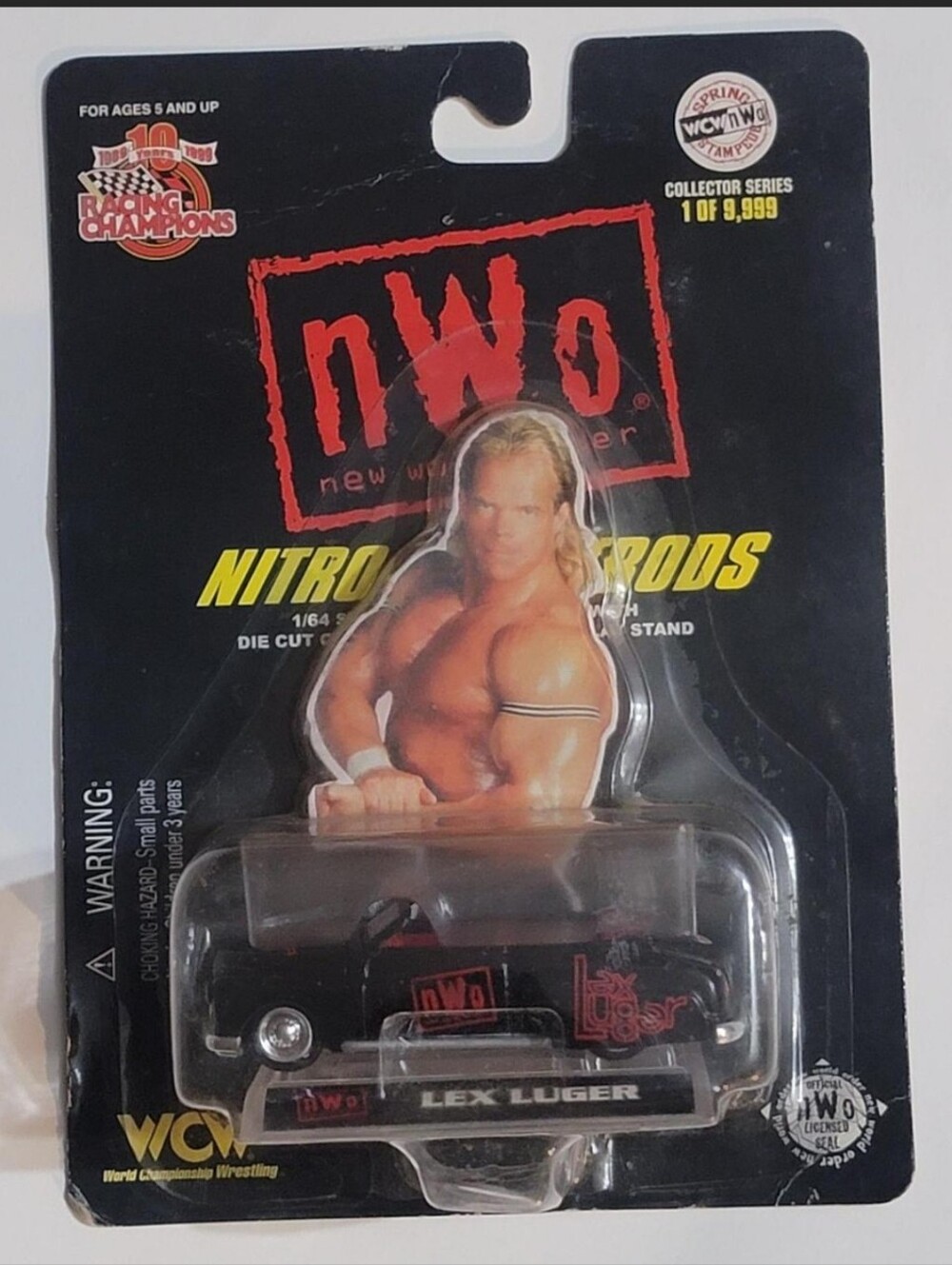 Lex Luger nWo Nitro-Street Rods Die Cast Car by Racing Champions 1999